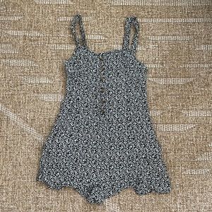 american eagle stretch romper size medium